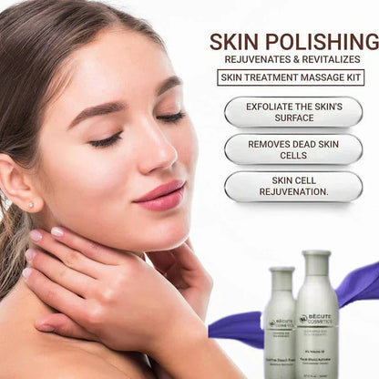 Skin Polish Kit Pack of 2 (Volume + Bleach Powder)